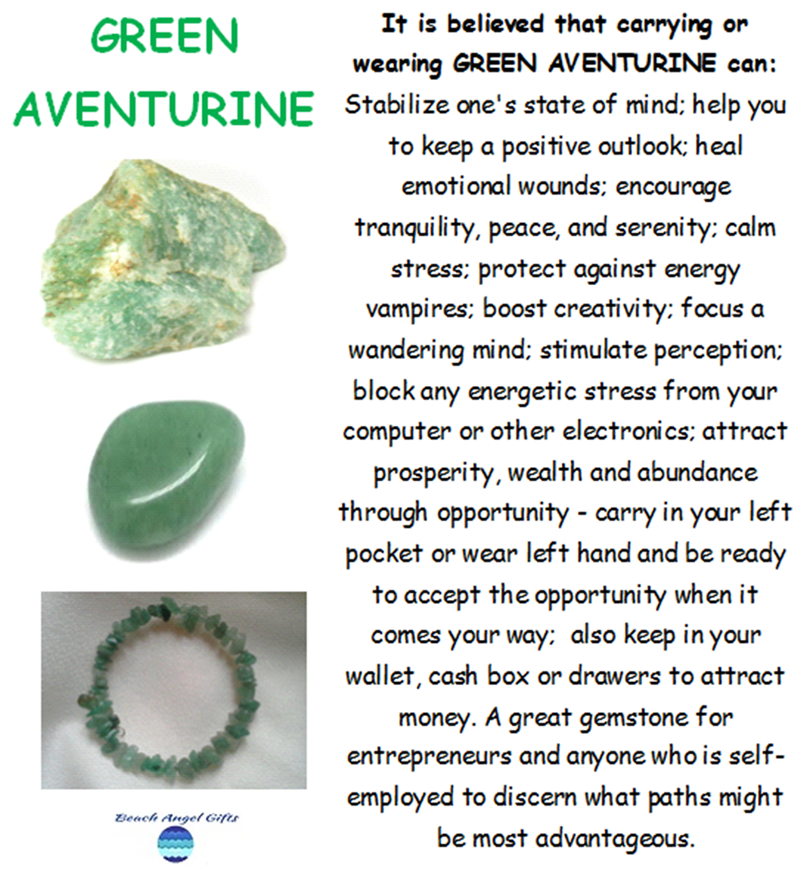 Green Aventurine - Stone of Prosperity & Wealth